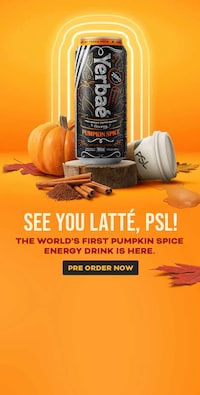 Pumpkin Spice Energy Drinks Image 2