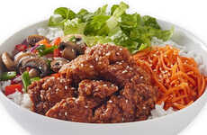 Crunchy Korean Chicken Bowls