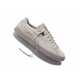Monochromatic Suede Sneakers Image 5