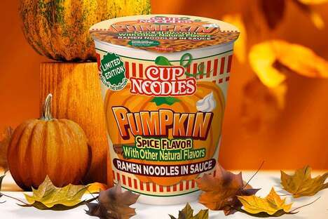 Pumpkin Spice Instant Noodles