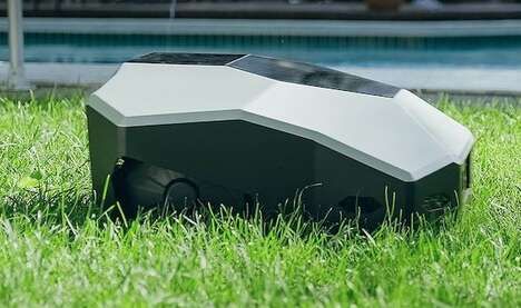Robotic AI-Powered Lawnmowers