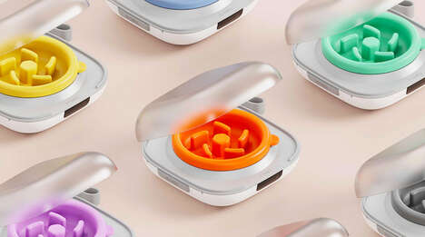 Intelligent Maze-Style Dog Bowls