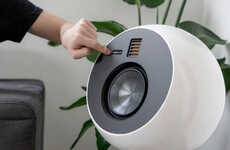 Spherical Freestanding HiFi Speakers