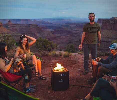 Portable Propane-Powered Fire Pits