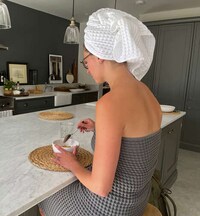 Waffle-Woven Bamboo Towels Image 2