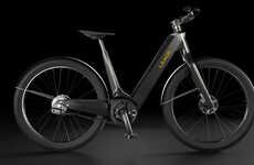Minimalist Carbon Fiber E-Bikes