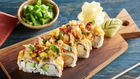 Hatch Chile Sushi Rolls