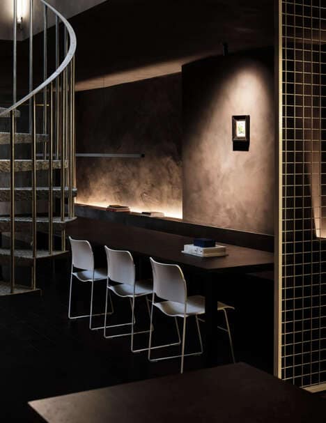 Contrasting Workspace Interiors