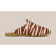 Zebra-Printed Backless Loafers Image 4
