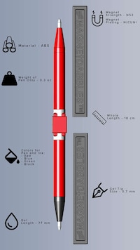 Magnetic Toy-Like Writing Utensils Image 3