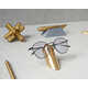 Freestanding Metallic Eyewear Holders Image 1