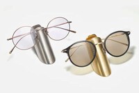 Freestanding Metallic Eyewear Holders Image 2