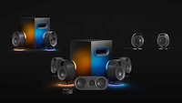 Premium RGB Gaming Speakers Image 1