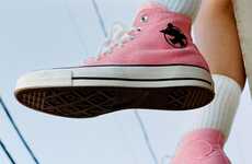 Hemp Plumeria High-Tops