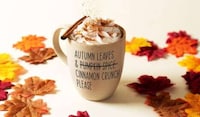Cinnamon-Flavored Autumnal Lattes Image 1