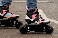 Motorized Inline Skate Platforms