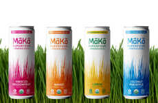 Ready-to-Drink Wheatgrass Refreshments