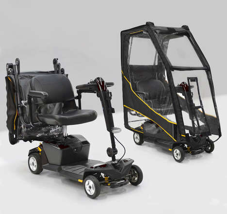 Enclosed Mobility Scooter Canopies