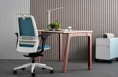 Sleek Ergonomic Task Chairs