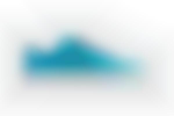 Teal Skater-Designed Sneakers
