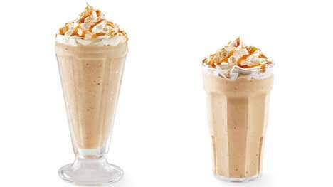 Generously Spiced Pumpkin Milkshakes