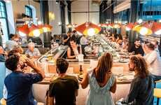 Cheese-Focused Conveyor Belt Restaurants