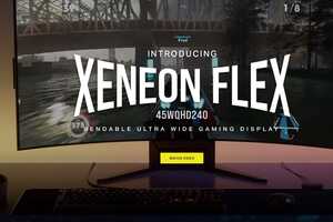 Bendable Gaming Monitors: The Corsair Xeneon Flex is a Malleable Ultra ...