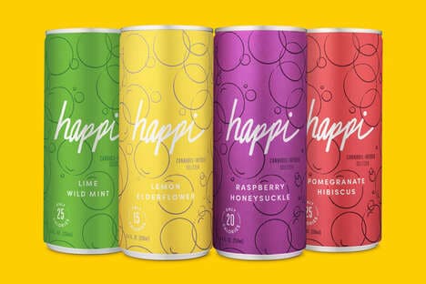 Uplifting Cannabis-Infused Seltzers