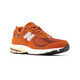 Suede Orange Lifestyle Sneakers Image 3