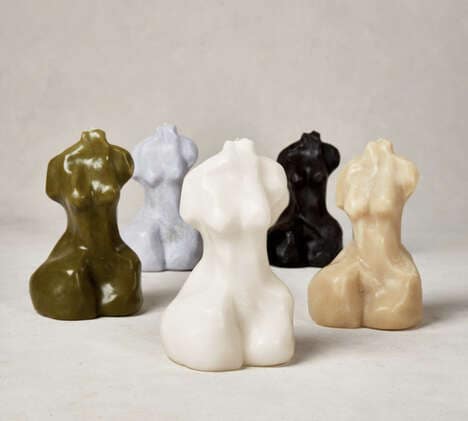 Striking Sculptural Candles