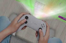 Projector-Equipped Gaming Controllers
