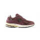 Maroon-Colored Suede Sneakers Image 1