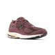 Maroon-Colored Suede Sneakers Image 2