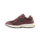 Maroon-Colored Suede Sneakers Image 3