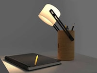 Portable Pen-Holding Lamps Image 4