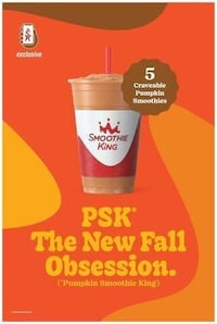 Organic Pumpkin Smoothie Lineups