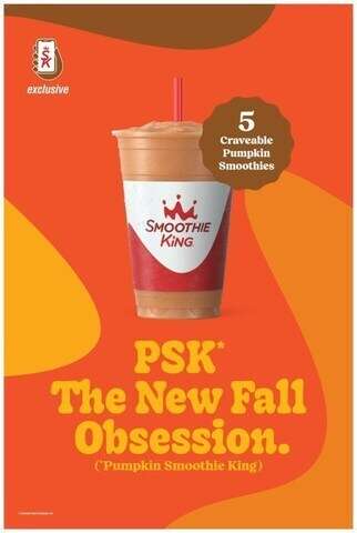 Organic Pumpkin Smoothie Lineups
