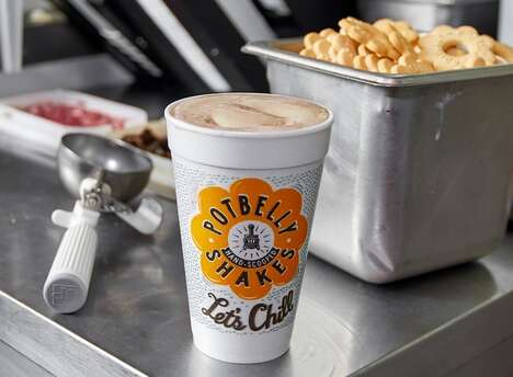 Ice Cream-Infused Pumpkin Shakes