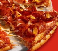 Abundant Pepperoni Pizzas Image 1