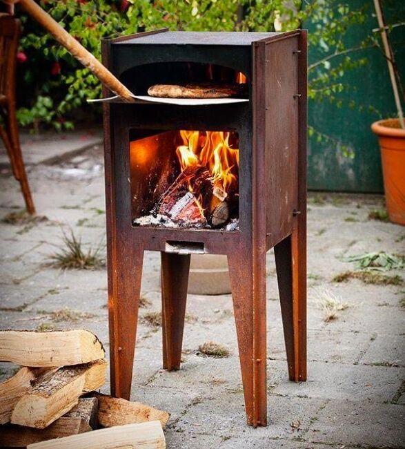 outdoor freestanding pizza oven