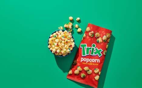 Chromatic Cereal Popcorn Snacks