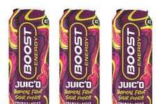 Sour Juice Energy Drinks