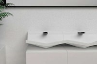 Angular Ceramic Sink Designs Image 1
