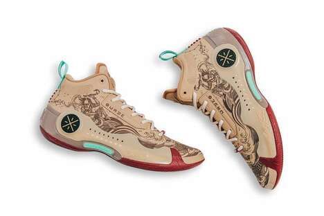 Chinese-Inspired Basketball Sneakers