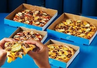 Hybrid Burger-Topped Pizzas Image 1