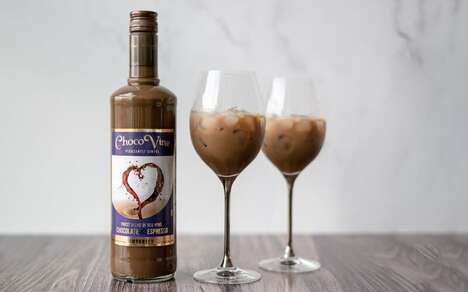Chocolatey Espresso Wine Drinks