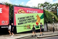 Plant-Based Billboard Takeovers Image 1