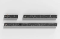 Linearly Formed Wall Clocks Image 2