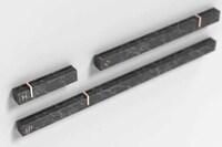 Linearly Formed Wall Clocks Image 7