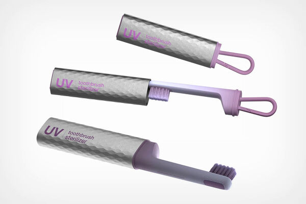 Self-Sterilizing Travel Toothbrushes: The Conceptual 'Plover' Travel ...